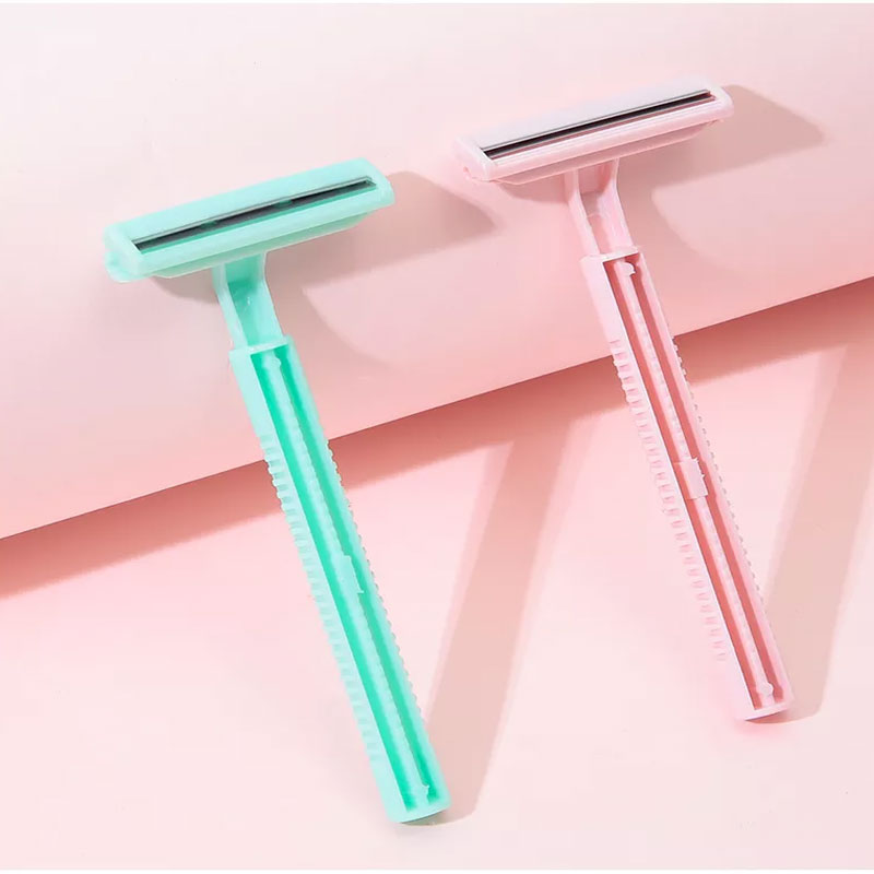 Lameila 2 In 1 Armpit Shaving Razor For Women - Green
