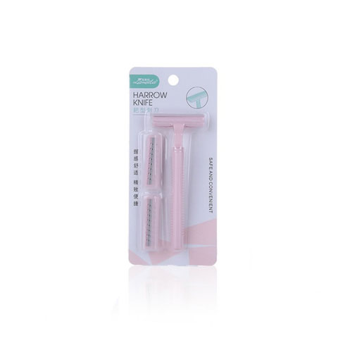 Lameila 2 In 1 Armpit Shaving Razor For Women - Pink