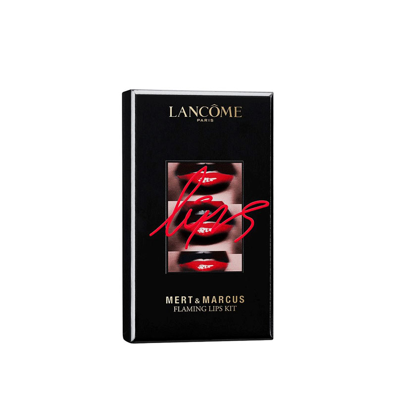 Lancome Paris Mert & Marcus Flaming Lips Kit - 01 Rouge / Red