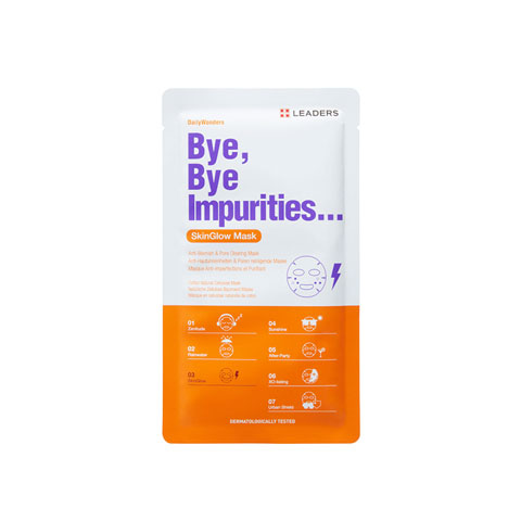 Leaders Daily Wonders Bye, Bye Impurities SkinGlow Cotton Mask 25ml