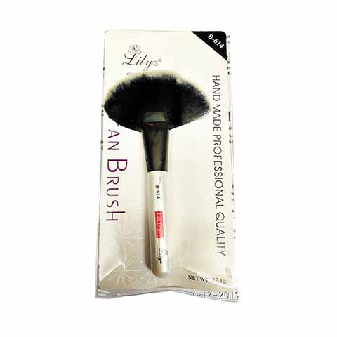 Lilyz Hand Made Professional Quality Fan Brush (B-614)