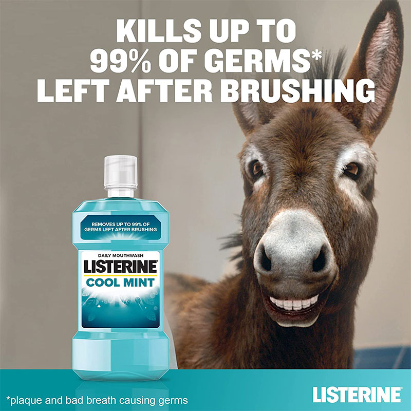 Listerine Cool Mint Mouthwash 250ml