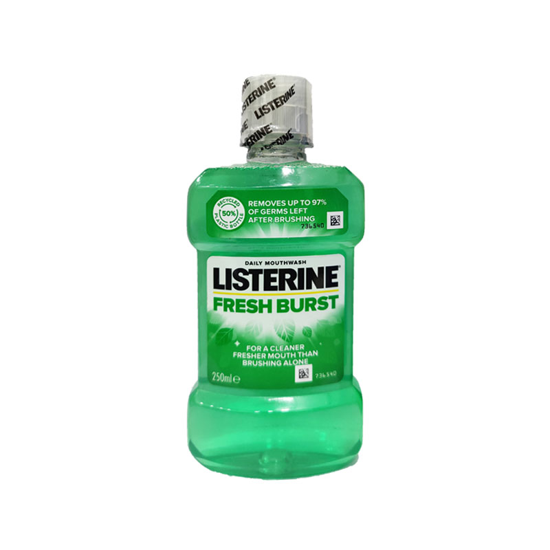 Listerine Fresh Burst Mouthwash 250ml