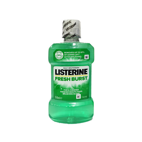 Listerine Fresh Burst Mouthwash 250ml