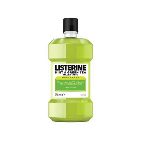 Listerine Mint & Green tea Milder Taste Mouthwash 250ml