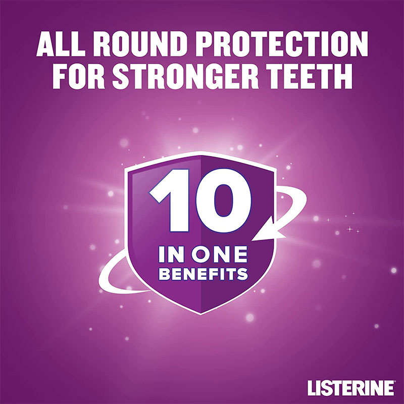Listerine Total Care Clean Mint Mouthwash 250ml