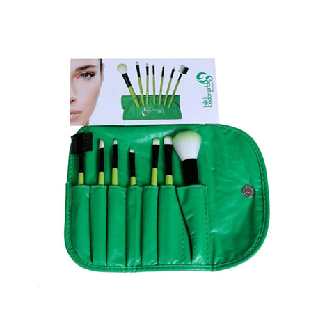 London Pride 7pcs Makeup Brush Set - Green