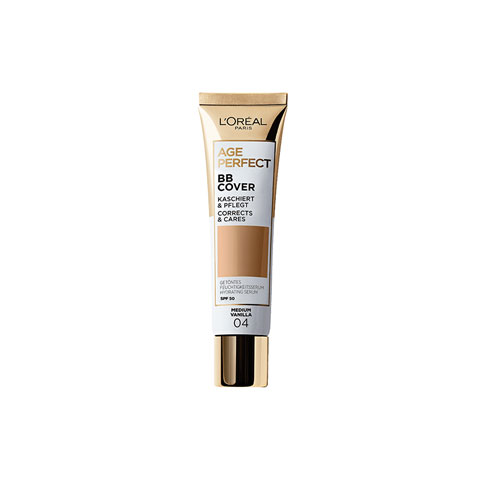 L'Oreal Age Perfect BB Cover Cream SPF50 30ml - 04 Medium Vanilla