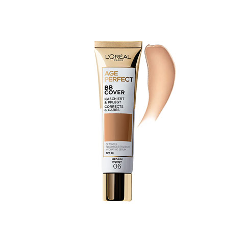 L'Oreal Age Perfect BB Cover Cream SPF50 30ml - 06 Medium Honey