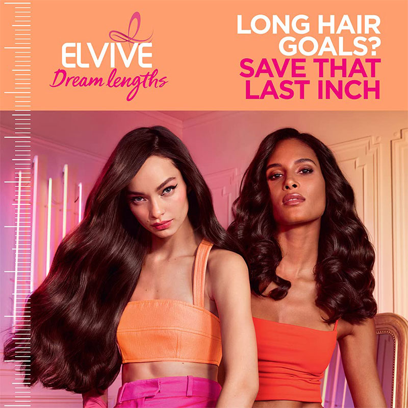 L'oreal Elvive Dream Lengths Detangling Conditioner For Long, Damaged Hair 400ml