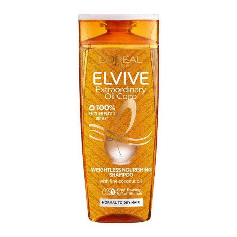 L'Oreal Elvive Extraordinary Oil Coco Weightless Nourishing Shampoo For Normal To Dry Hair 400ml
