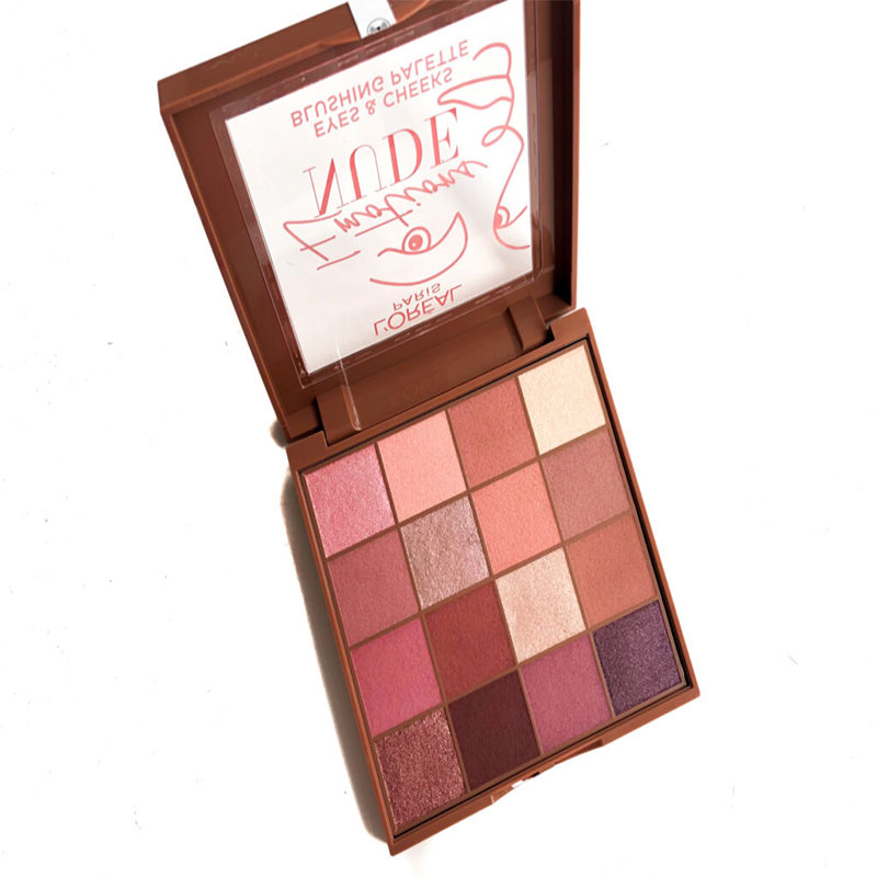 L'Oreal Emotions Nude Eyes & Cheeks Blushing Palette - 01