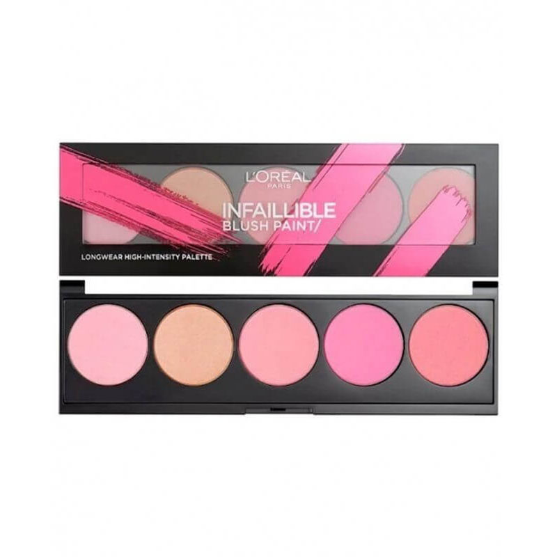 L'oreal Infallible Blush Paint Long Wear High Intensity Palette - Pinks