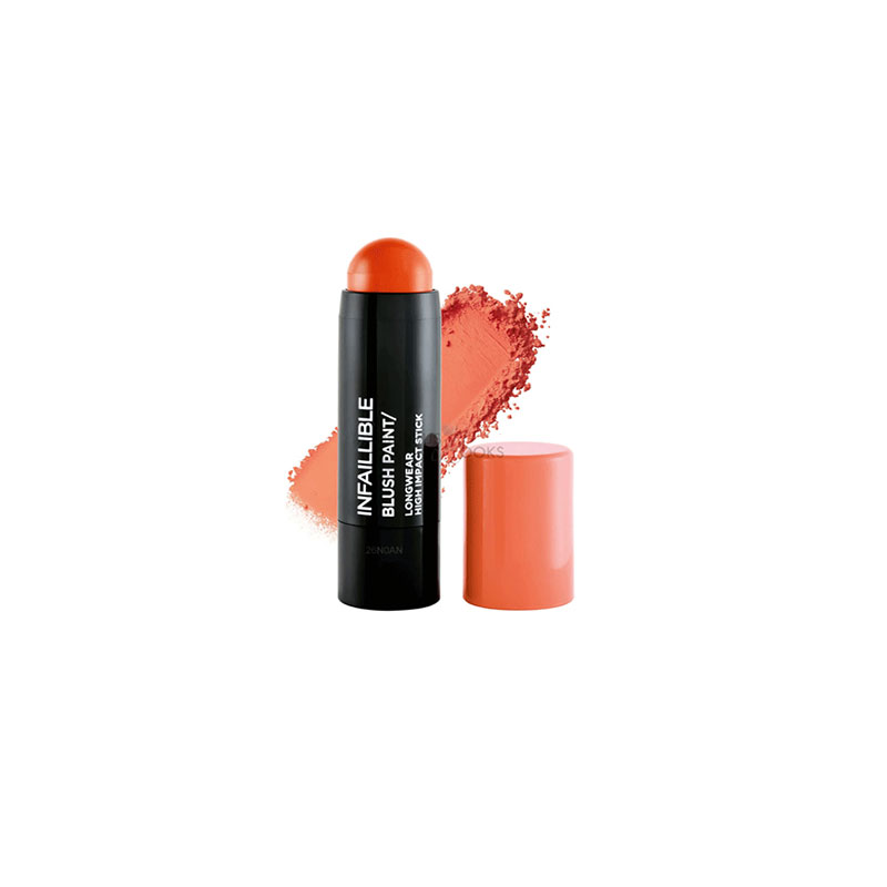L'oreal Infallible Blush Paint Longwear High Impact Stick 7g - Tangerine please