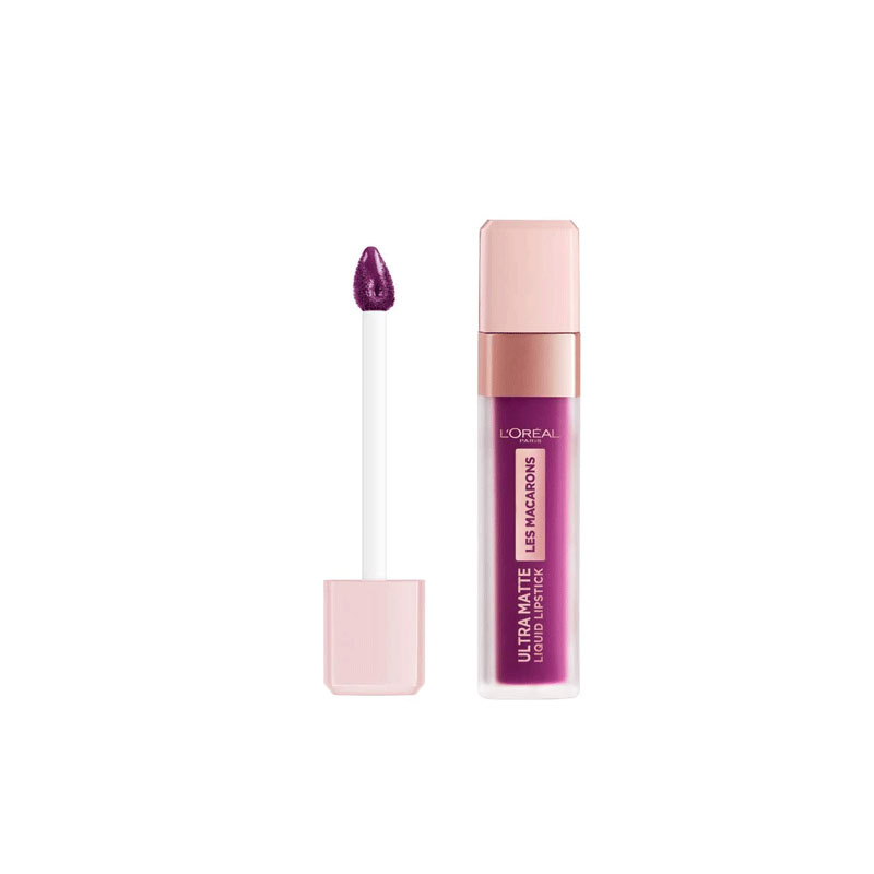 L'Oreal Les Macarons Ultra Matte Liquid Lipstick - 840 Infinite Plum