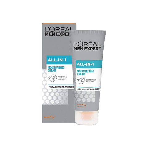 L'oreal Men Expert All-In-1 Post Shave + Face Care Moisturising Cream For Sensitive Skin 75ml
