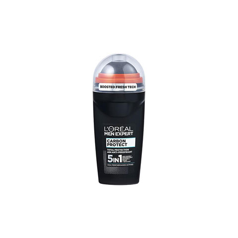 L'Oreal Men Expert Carbon Protect 5-in-1 Anti-Perspirant Roll-On Deodorant 50ml
