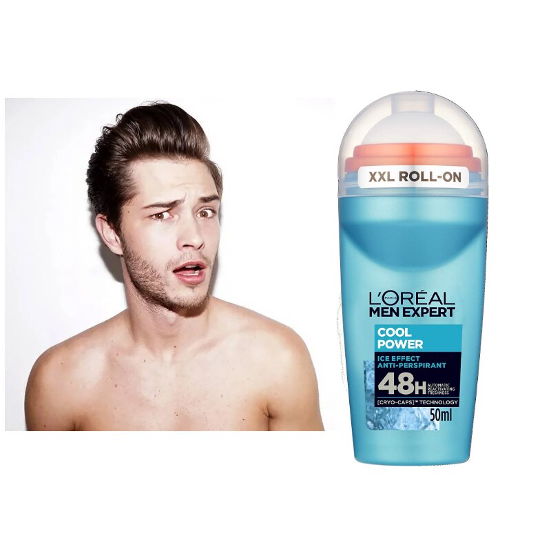 L'oreal Men Expert Cool Power 48H Anti-Perspirant Deodorant Roll On 50ml