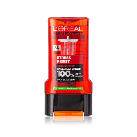L'oreal Men Expert Stress Resist Intense relaxing Vine Extract Shower Gel 300ml