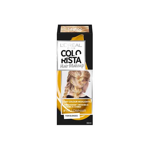 L'Oreal Paris Colorista Hair Makeup 30ml - Yellow Hair