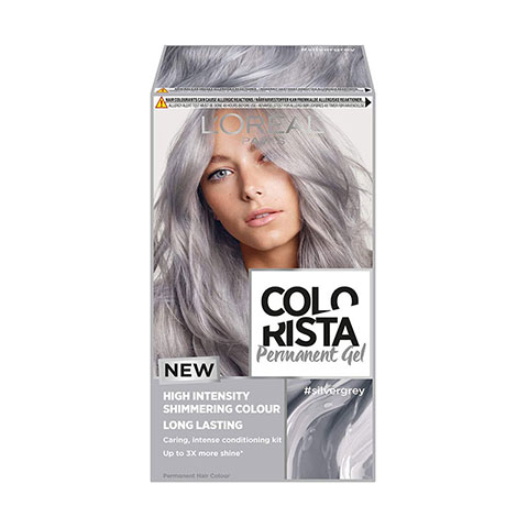 L'oreal Paris Colorista Permanent Gel Hair Dye - Silver Grey