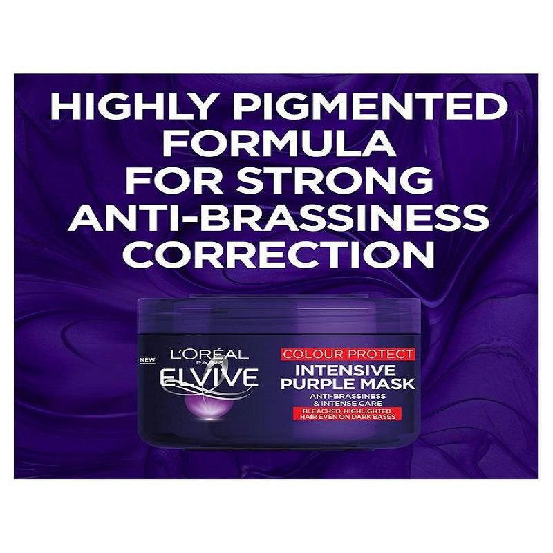 L'oreal Paris Elvive Colour Protect Intensive Purple Hair Mask 250ml