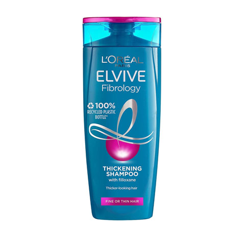 L'Oreal Paris Elvive Fibrology Thickening Shampoo For Fine Thin Hair 400ml