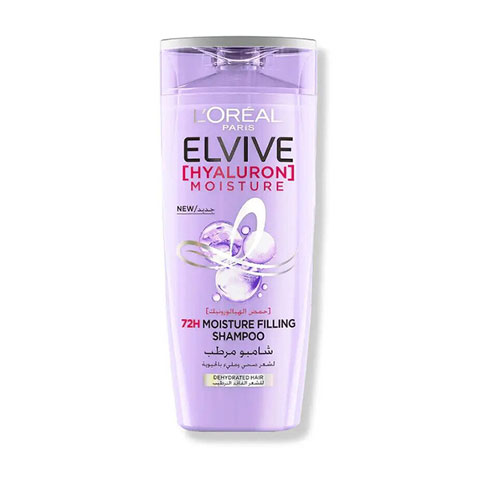 L'Oreal Paris Elvive Hyaluron 72h Moisture filling Shampoo for Dehydrated Hair 400ml