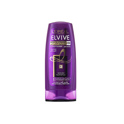 L'Oreal Paris Elvive Keratin Straight Conditioner 200ml