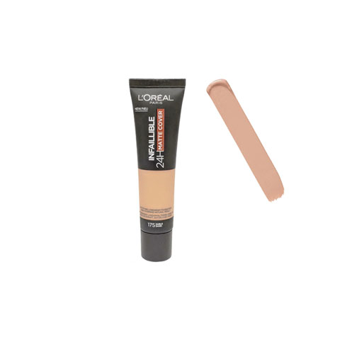 L'Oreal Paris Infaillible 24H Matte Cover Foundation 30ml - 175 Sable Sand