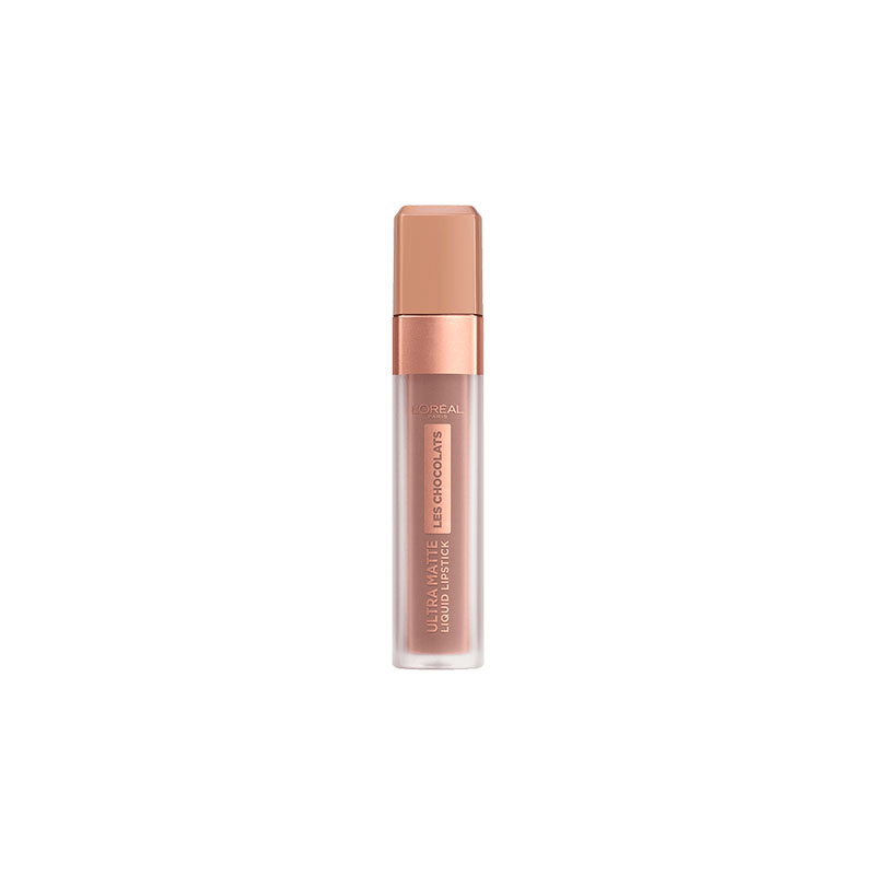 L'Oreal Paris Les Chocolats Ultra Matte Liquid Lipstick - 848 Dose Of Cocoa