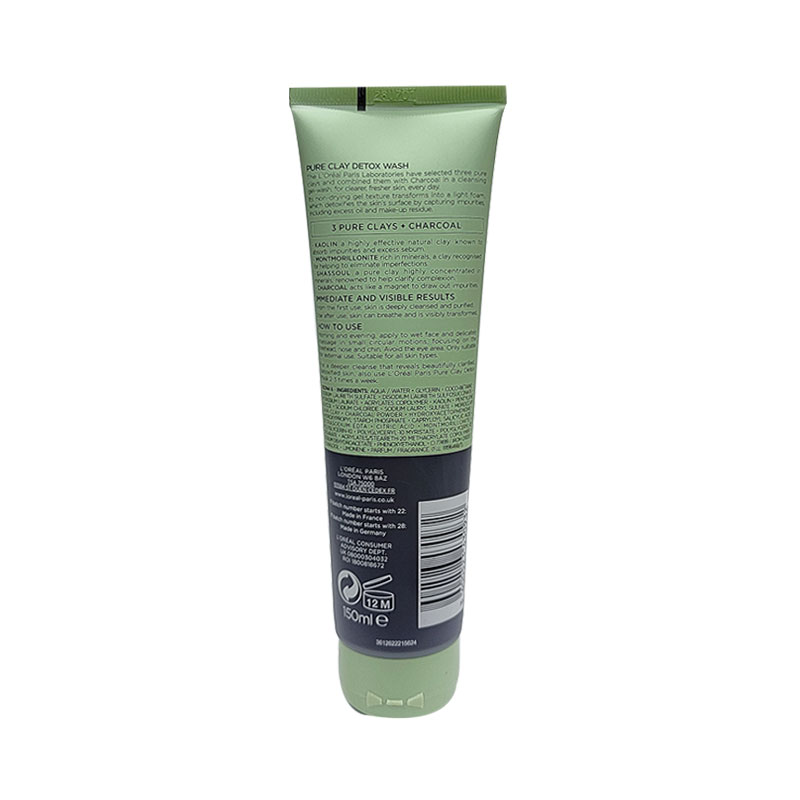 L'Oreal Paris Pure Clay Detox Wash 150ml