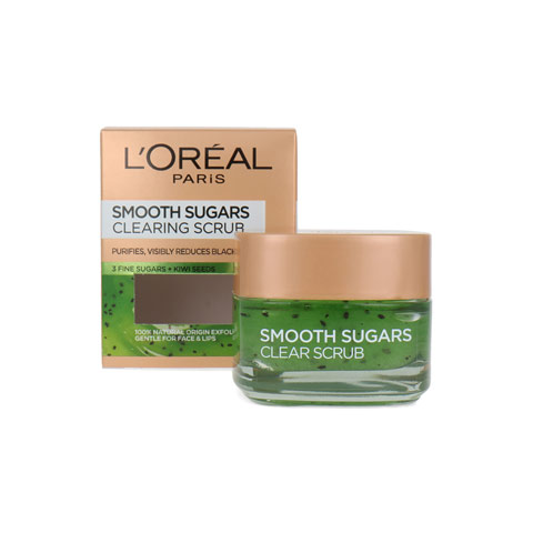 L'Oreal Paris Smooth Sugars Clearing Scrub 50ml