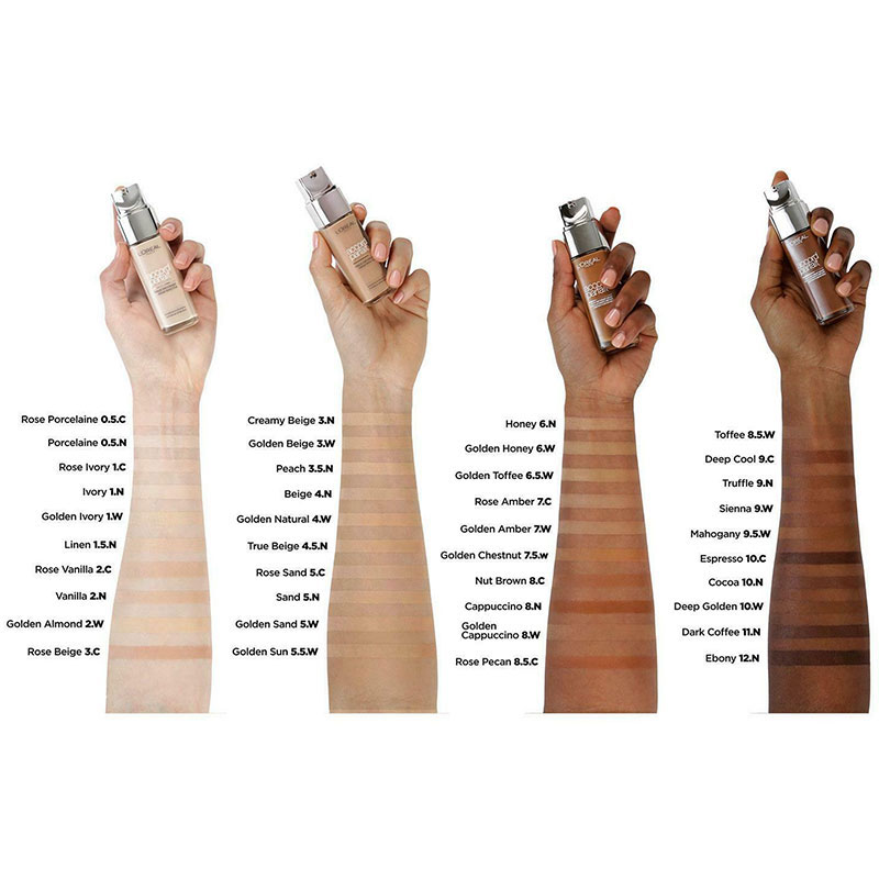 L'Oreal Paris True Match Foundation 4.D/4.W Golden Natural 30ml