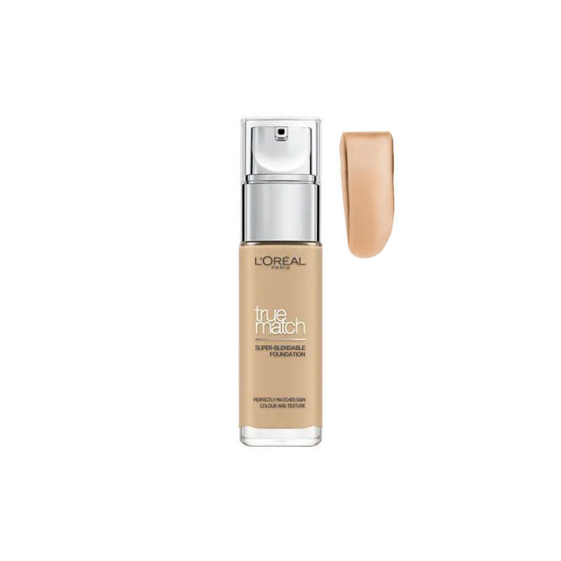 L'Oreal Paris True Match Super Blendable Foundation 30ml - 3.N Creamy Beige