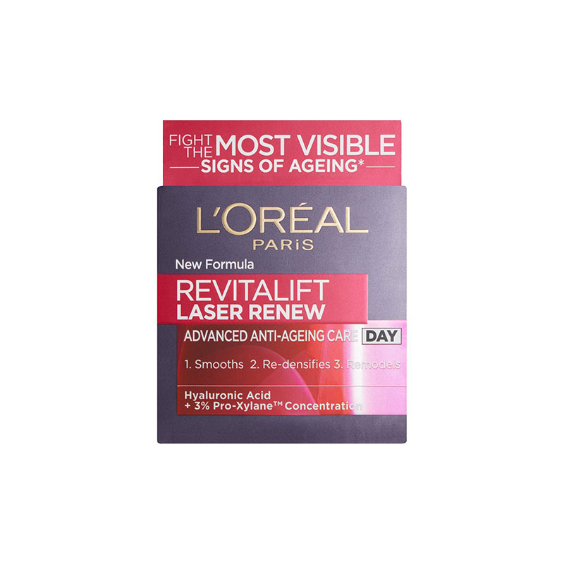 L'oreal Revitalift Laser Renew Advanced Anti Ageing Day Cream 50ml - Age 40+