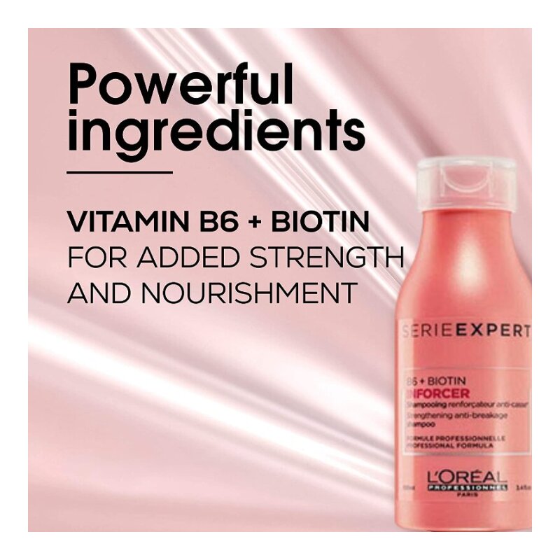 L'Oreal Serie Expert B6 + Biotin Inforcer Shampoo 100ml