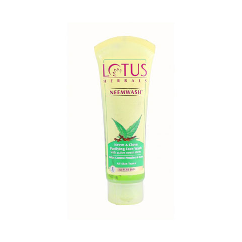 Lotus Herbals Neem and Clove Ultra Purifying Face Wash 80g