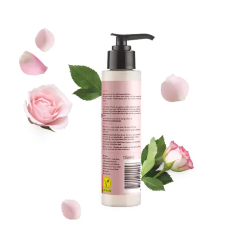 Love Beauty And Planet Muru Muru Butter & Rose Petal Polish Face Scrub 125ml