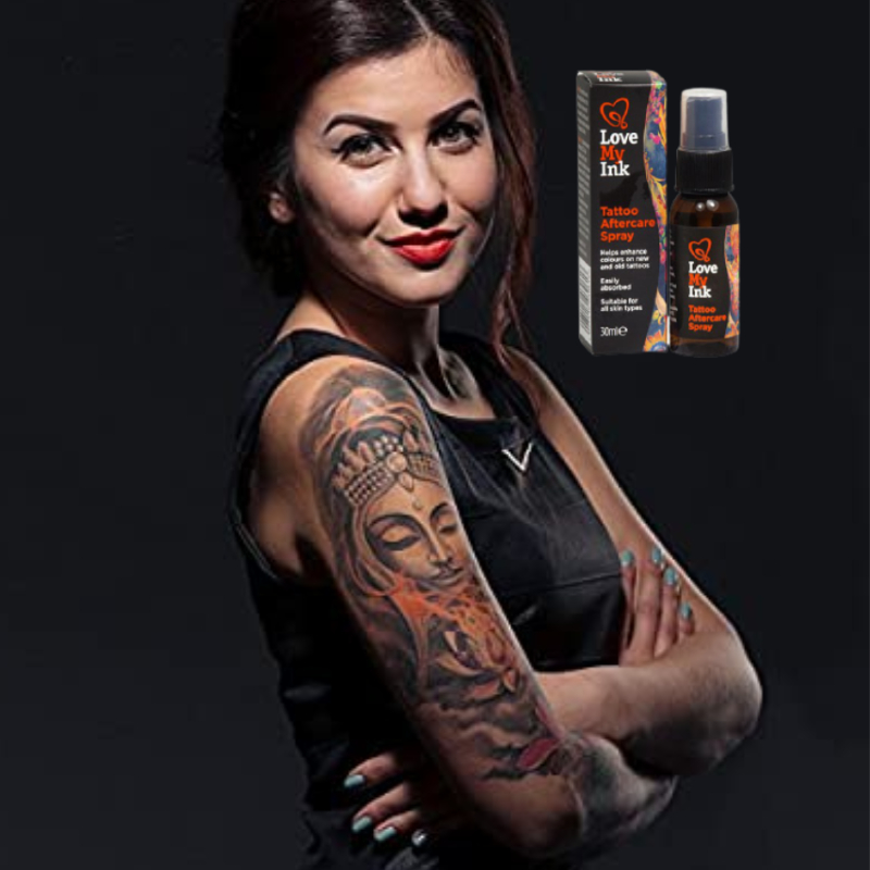 Love My Ink Tattoo Aftercare Spray 30ml || The MallBD Love My Ink Tattoo Aftercare Spray 30ml || The MallBD