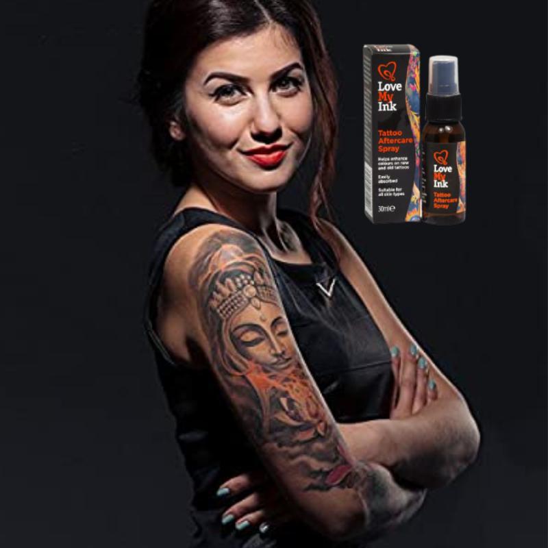 TATTOO AFTERCARE SPRAY HYDRATION  SOFTENING 50ml  Inkfinity Care