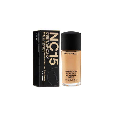 M.A.C Studio Fix Fluid SPF 15 Foundation 30ml - NC15