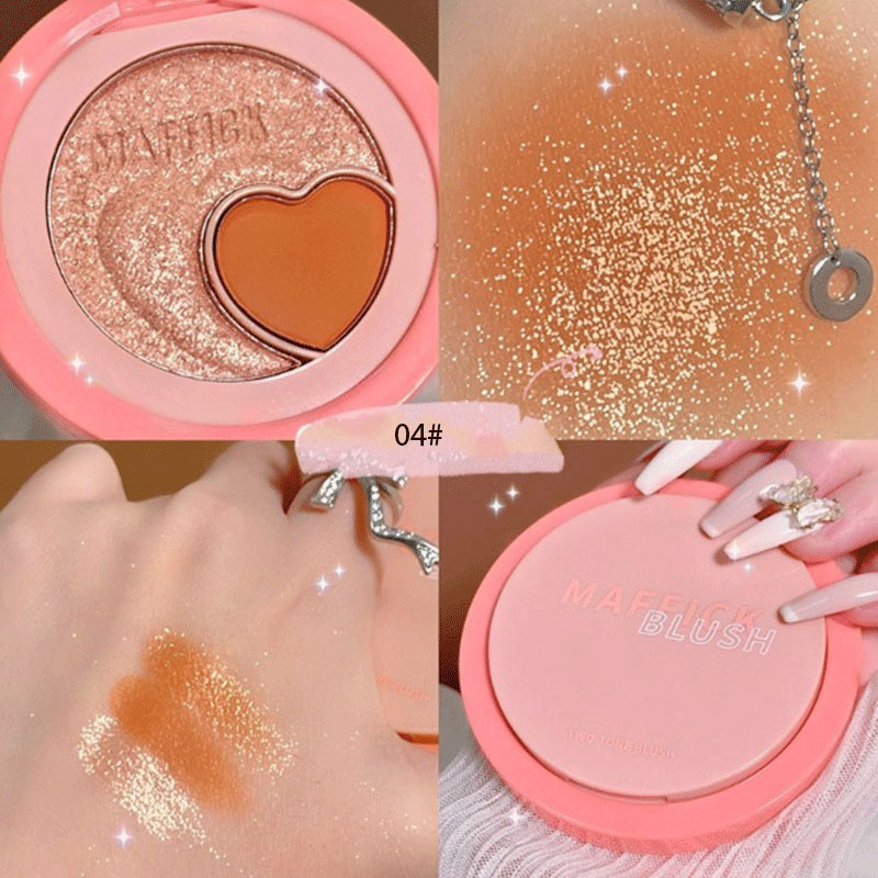 Maffick Sweet Milk Peach Two Tone Blush - 04