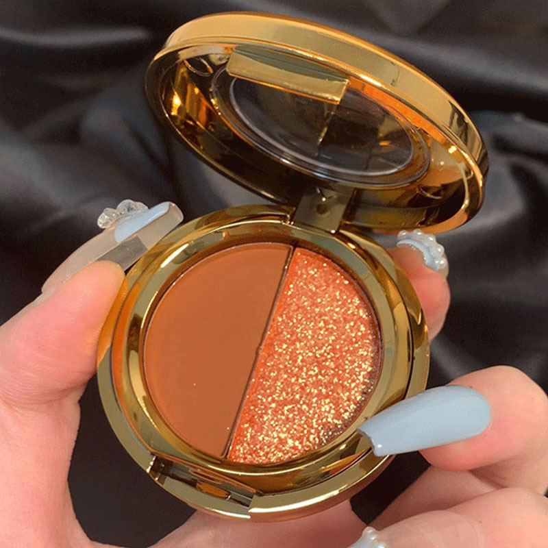 Maffick Velvet Two Tone Highlight Eyeshadow - 01