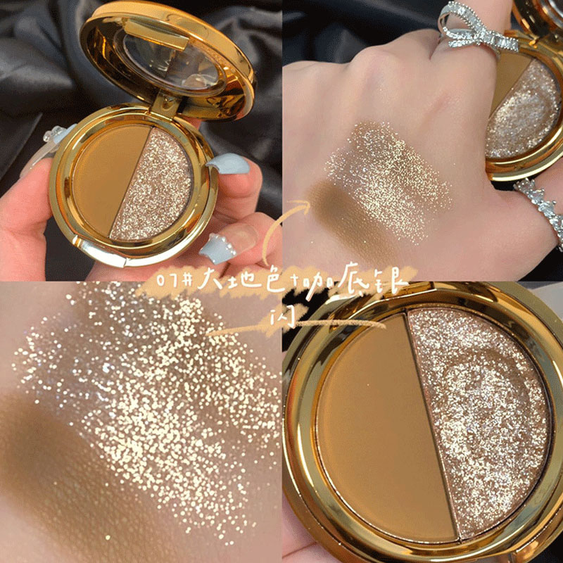 Maffick Velvet Two Tone Highlight Eyeshadow - 07