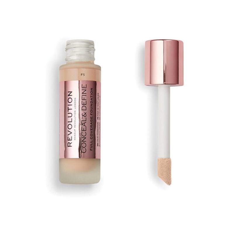 Makeup Revolution Conceal & Define Foundation 23ml - F5