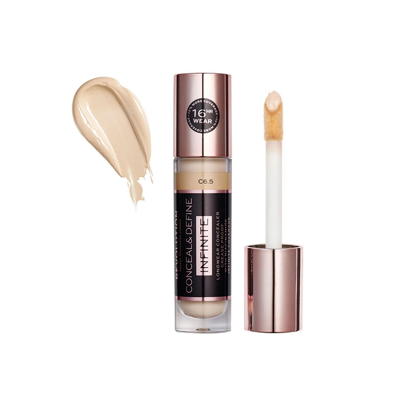 Makeup Revolution Conceal & Define Infinite Longwear Concealer 9ml - C6.5