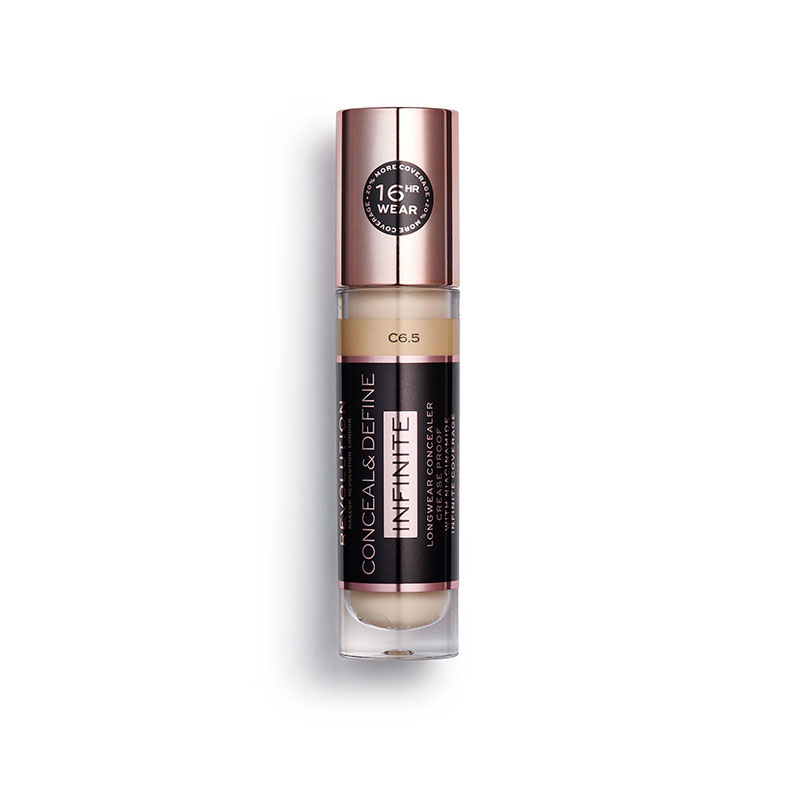 Makeup Revolution Conceal & Define Infinite Longwear Concealer 9ml - C6.5