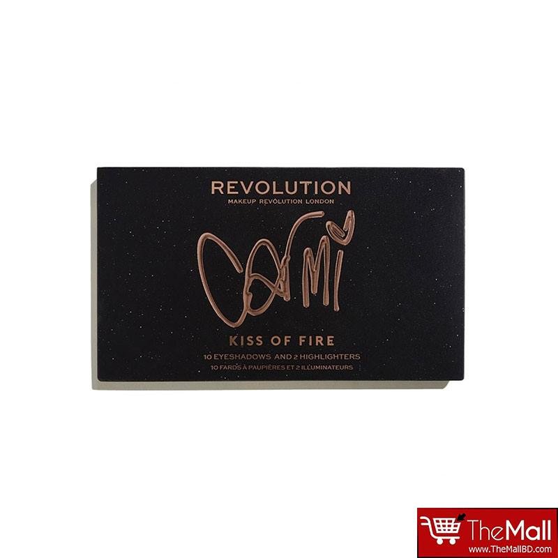 Makeup Revolution Kiss Of Fire Carmi Eyeshadow And Highlighter Palette