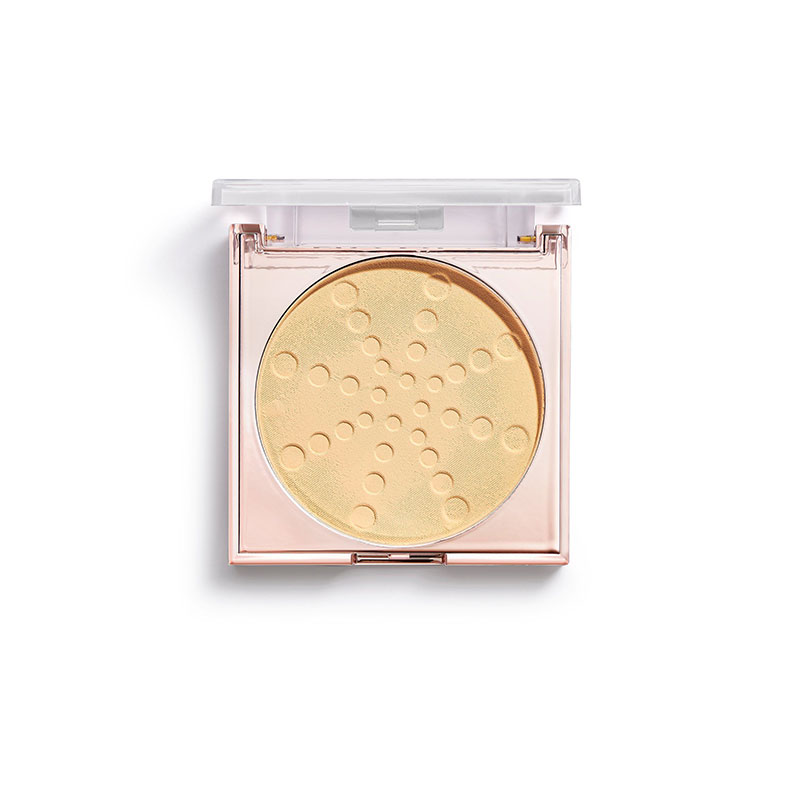 Makeup Revolution London Bake & Blot Pressed Powder - Banana  Deep
